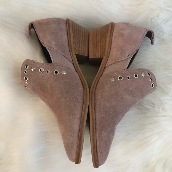 Rebecca Minkoff dusty rose suede booties - Picture 7 of 8